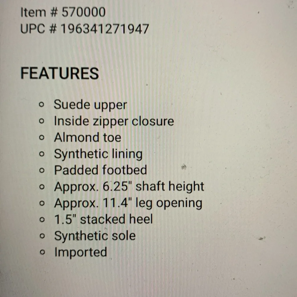 L’Artiste Blane Pale grey, red floral Suede western style boot in size 8… - Picture 3 of 10